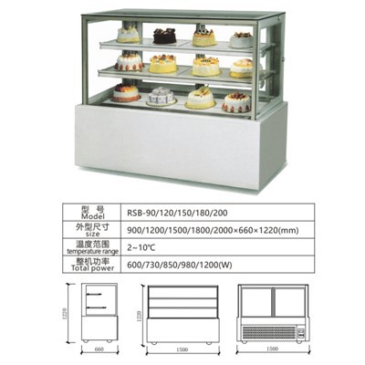 Külmutatud koogi vitriin